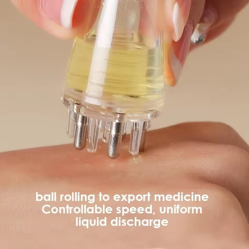 2 in 1 Hair Oil Applicator With Micro Massage Balls