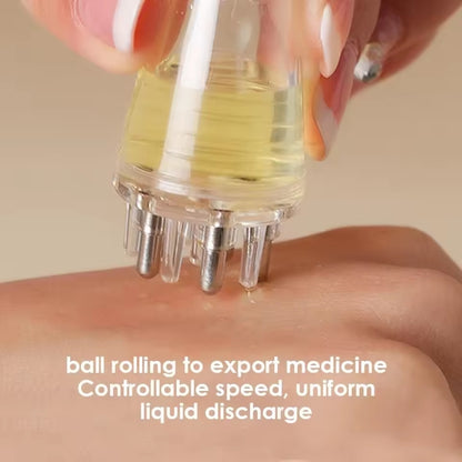 2 in 1 Hair Oil Applicator With Micro Massage Balls